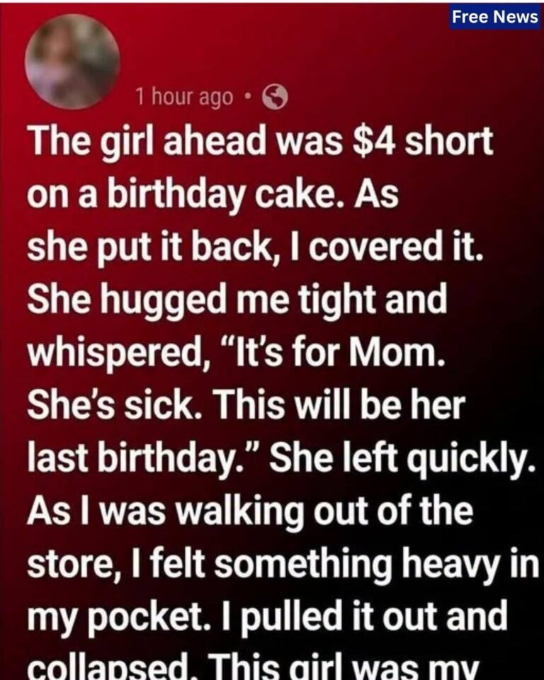 She Was Four Dollars Short at the Register – Then I Found Her Note in My Pocket